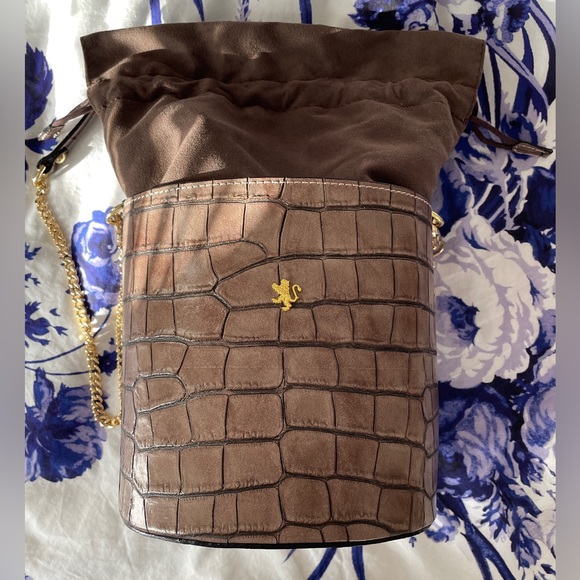 NWOT Pratesi Bucket Bag - Picture 2 of 7